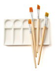 Porcelain Palette - 10 Wells - Durable & Easy to Clean