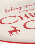 Oval Christmas Cheer Platter