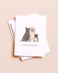 Pooch-as Gracias — Spanish Pun Thank You Card