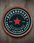 Make it a Double Leather Coaster