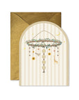 Baby Mobile Arch Greeting Card