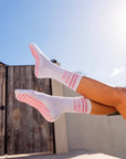 I'm Just Here for Feet In Straps Pilates Grip Socks