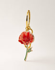 Poppy Flower Keychain & Bag charm | Memorial Day