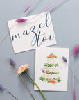 Just Married Cake Greeting Card | Wedding Card