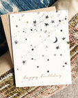 Star Birthday Greeting Card