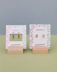 Cupcake Enamel Flat Back Kids Earrings