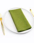 Olive Dinner Napkins