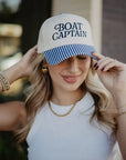 Boat Captain Two-Toned Retro Hat