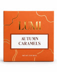 Autumn Vanilla Sea salt Caramels – Orange Box, 2 oz
