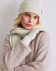 Recycled Bottle Beanie - Winter White