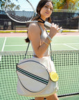 Tennis Ball Keychain Bag Charm Sports Coin Purse Pouch