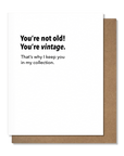 Vintage Birthday - Funny Birthday Card