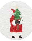 “’Tis the Season” Compostable Sponge – Eco-Friendly Holiday Kitchen Sponge