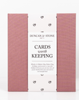 Cards Worth Keeping Journal | Birthday Card Organizer Book