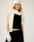 Recycled Bottle Beanie - Winter White