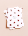 Sweetest Host — Linzer Jam Cookie Holiday / Hostess Card
