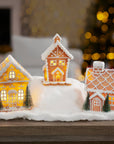 Lighted Iced Gingerbread Figurine