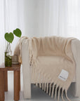 Reykjavik Throw - Pebble Beige