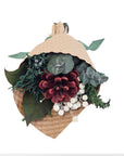Mini Winter Pinecone Hearth Bouquet – 7"