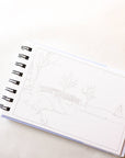 A little bit of winter - mini watercoloring book