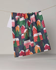 Alpine Village - Geometry Kitchen Tea Towel - Holiday 2026