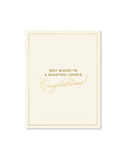 Beautiful Couple Wedding Greeting Card