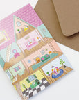 Sticker Scene Card - Dollhouse