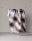 Football Check Geometry Tea Towel