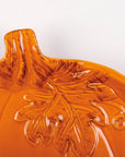 Small Orange Pumpkin Plate