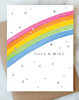 Rainbow Birthday Greeting Card | Make a Wish Kids Card
