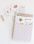 Flowers watercolor workbook