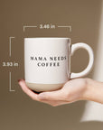 Dog Mom Stoneware Coffee Mug - Gifts & Home Decor