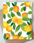Oranges Blank Greeting Card | Everyday Card