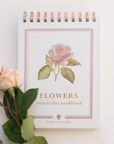 Flowers watercolor workbook