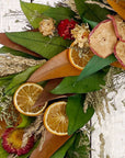 Harvest Fruit & Eucalyptus Natural Dried Wreath – 18"