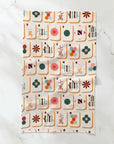 Cypress Tile Toss Tea Towel