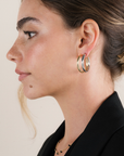 Everyday Silver Hoop Earrings - Large