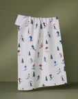 Alpine Run Tea Towel