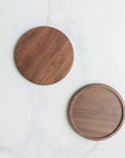 Round Wood Coasters