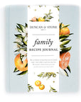 Family Recipe Book & Keepsake Journal