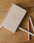 Mom's One Line A Day Leather Journal