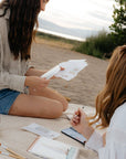 Coastal watercolor workbook