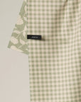 Sage Blossom Luxe Kitchen Geometry Towel
