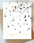 Star Birthday Greeting Card