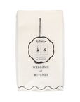Welcome Witches Dinner Napkin Set | Halloween Party Table Decor