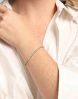 BLAIR BRACELET 3mm - pave - GOLD