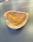 Wood Heart Shaped Tray