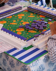 California Poppies Mahjong Mat - PRESALE