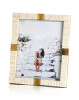 Maha Bone with Brass Trim Photo Frame - 8x10