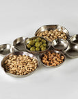 Cluster of Nine Serving Bowls - Nickel